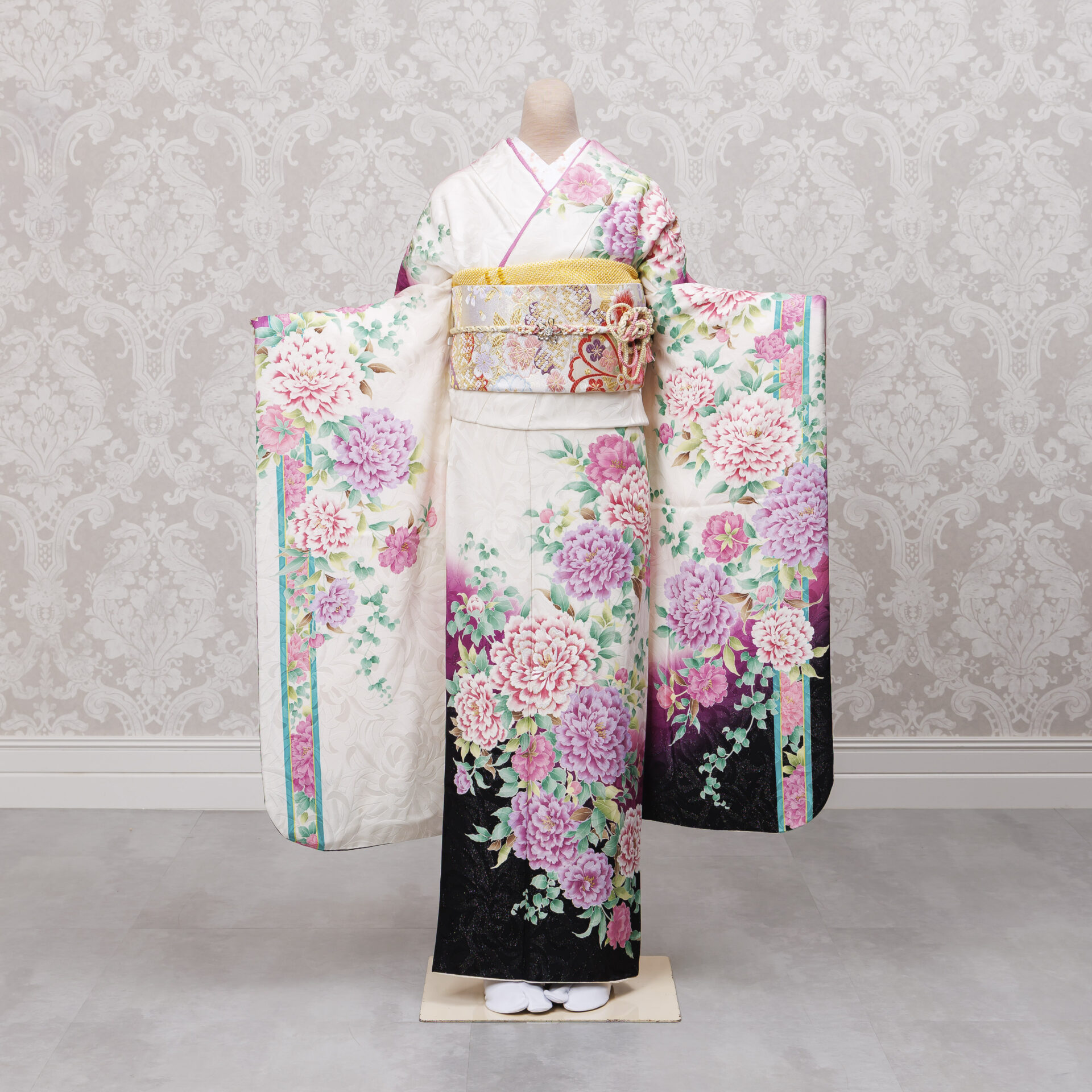 品番351　白紫シャクナゲ